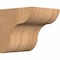 Ekena Millwork Carmel Smooth Corbel, Western Red Cedar, 5 1/2"W x 6"D x 6"H COR06X06X06CAR00SWR - alternate 1